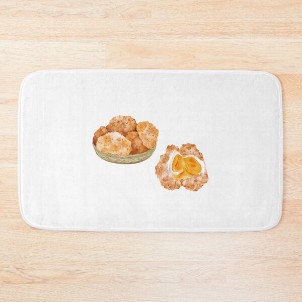 Item preview, Watercolor Illustration of Texas Baked Breakfast Biscuits designed and sold by iswenyi.