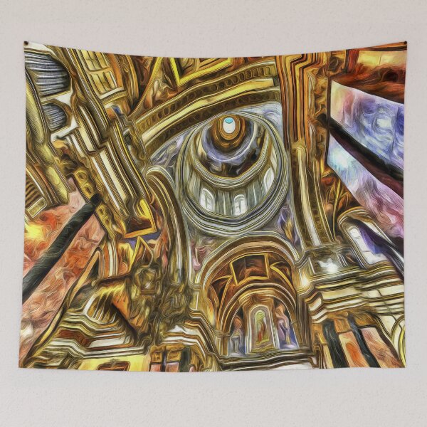 Item preview, Mdina Cathedral Malta Van Gogh designed and sold by Londonimages.
