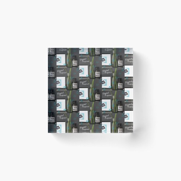 The Technology = Equality Audio Blog #25: Digital Footprints Acrylic Block