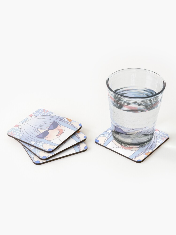Alternate view of Usada Pekora Chibi Coasters (Set of 4)