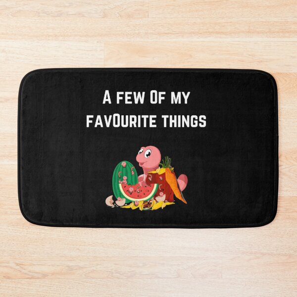 Item preview, A Few Of My Favourite Things - Funny Worm Farming T-shirt designed and sold by Vermi-Love.