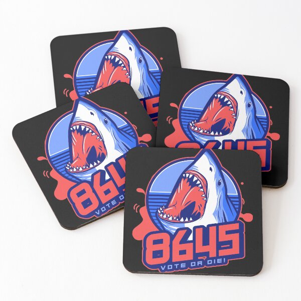 Artikelvorschau, Lustige 8645 Sports Logo Style w Hai | Abstimmen oder sterben! entworfen und verkauft von MAS-S.