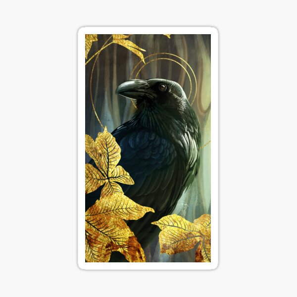 Crow'ctober Sticker