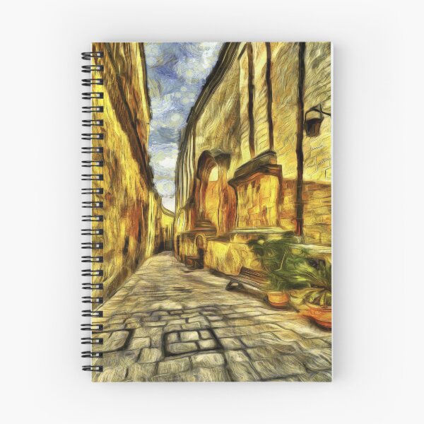 Item preview, Mdina Street Malta Van Gogh designed and sold by Londonimages.