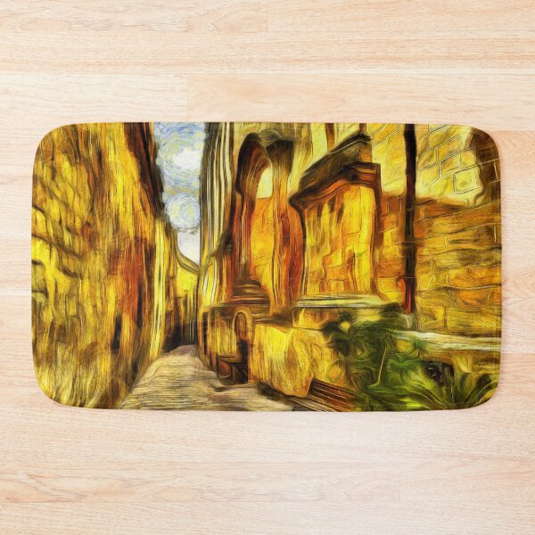 Item preview, Mdina Street Malta Van Gogh designed and sold by Londonimages.