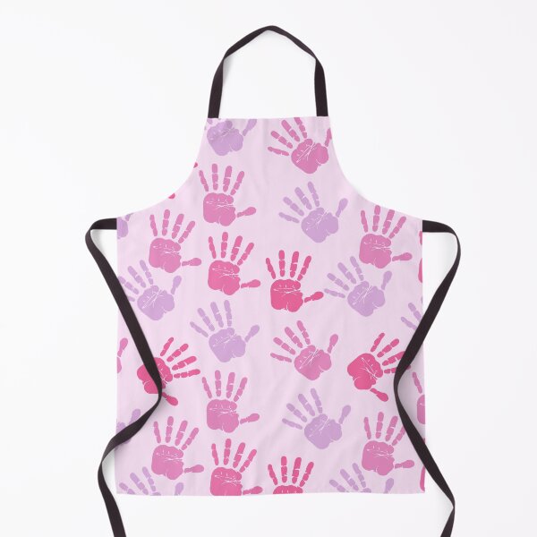 Item preview, Shades of Pink Hand Prints Pattern designed and sold by everything4eva.