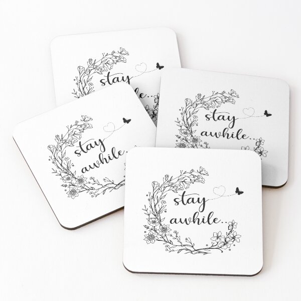 Item preview, Stay Awhile designed and sold by Zmunki.