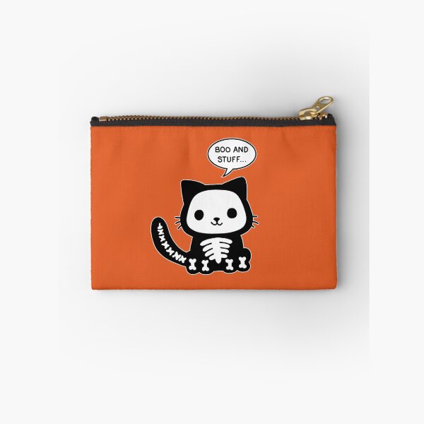 Item preview, Halloween skelton cat designed and sold by ValentinaHramov.