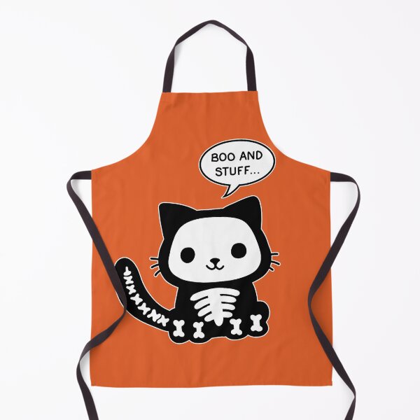 Item preview, Halloween skelton cat designed and sold by ValentinaHramov.