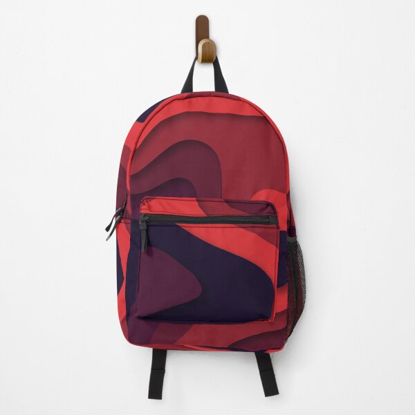 Item preview, Red and Navy Pastels Paper Cut Out Effect designed and sold by More than Myriad.