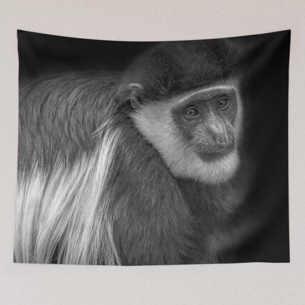 Item preview, Mantled Guereza in Black and White designed and sold by Steven Jodoin.