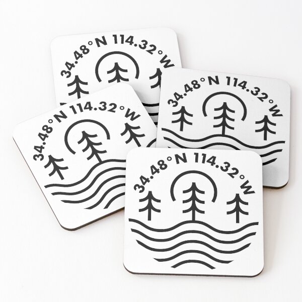 Item preview, Lake Havasu Coordinates designed and sold by HalpinDesign.