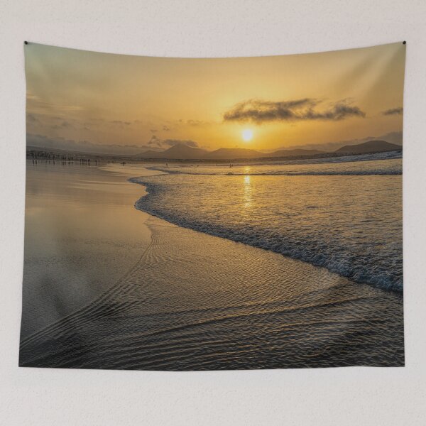 Item preview, Golden sunset on the beach designed and sold by iCimages.net.