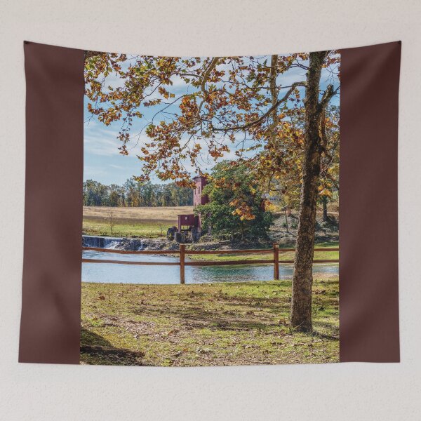 Item preview, Autumn Framed Dillard Mill designed and sold by mljdwhite.