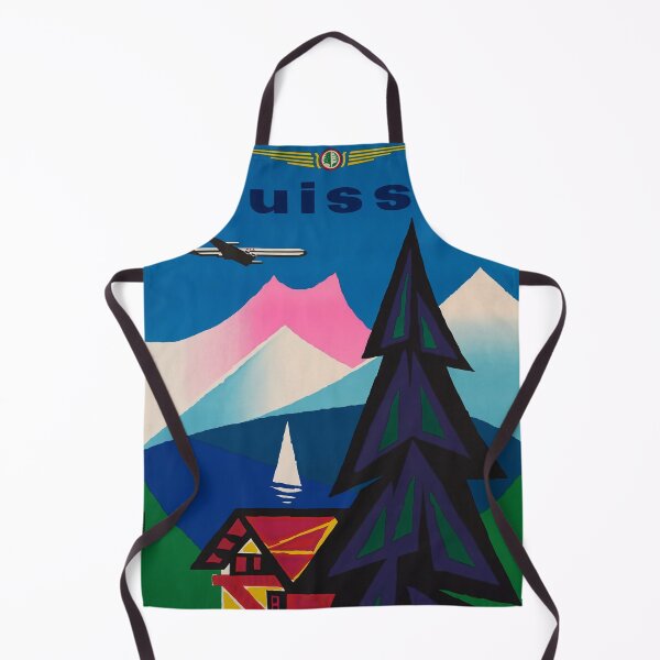 Item preview, MEA Suisse retro poster designed and sold by CorasPosters.