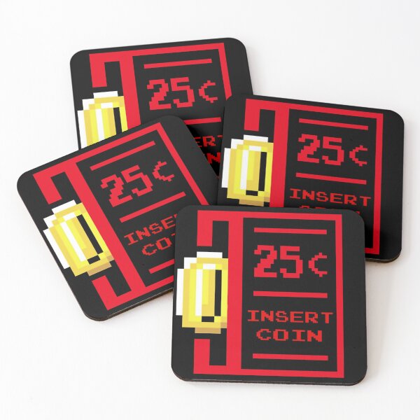 Item preview, Retro - Insert Coin designed and sold by ToastKreuz.