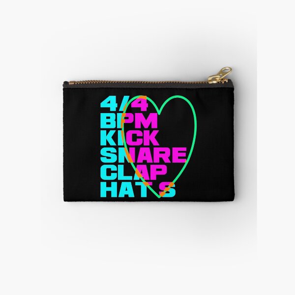Item preview,  4/4 STROKE BPM KICK SNARE CLAP HAS TECHNO RAVING GIFT designed and sold by emm-j.
