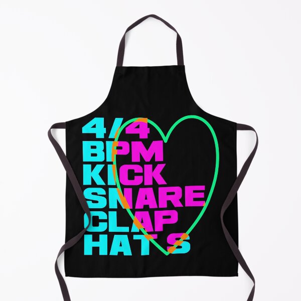 Item preview,  4/4 STROKE BPM KICK SNARE CLAP HAS TECHNO RAVING GIFT designed and sold by emm-j.