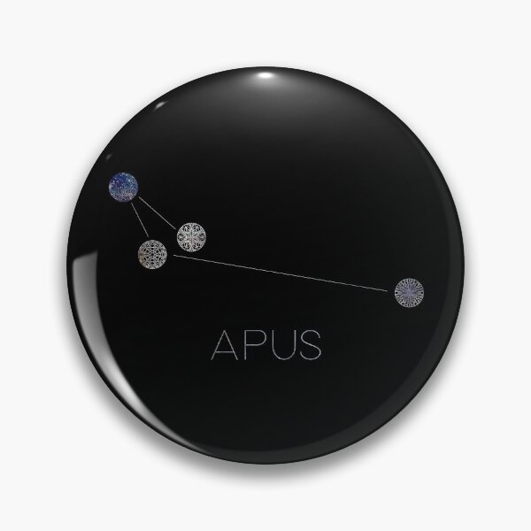 Item preview, Apus Constellation Mandalas designed and sold by MetaPhyStore.
