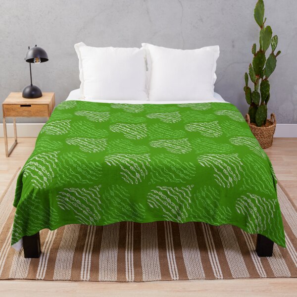 Item preview, Green Swirly Hearts Pattern designed and sold by everything4eva.