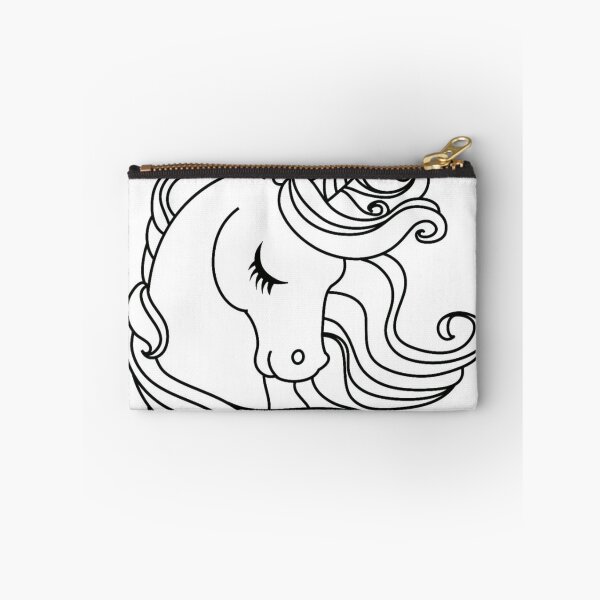 Item preview, Pretty Unicorn Outline designed and sold by Mywaymylife.