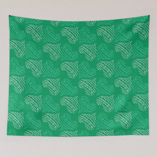 Item preview, Turquoise Swirly Hearts Pattern designed and sold by everything4eva.