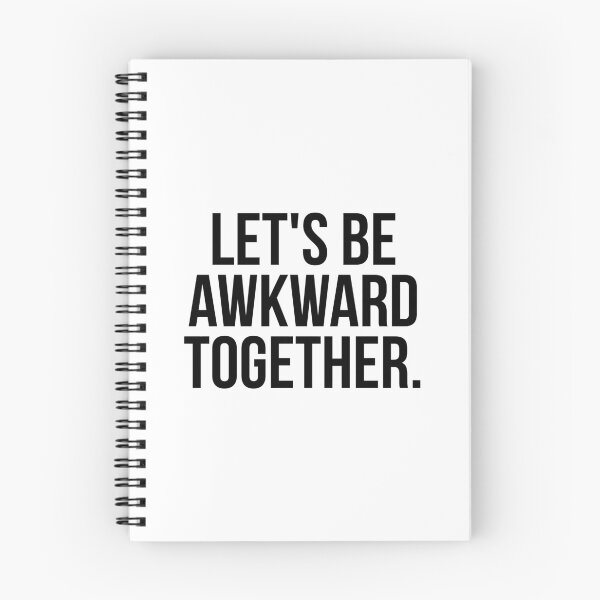 Item preview, Let's be awkward together designed and sold by QuotifyShop.