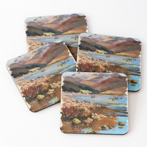 Item preview, Island Of Arran retro poster designed and sold by CorasPosters.