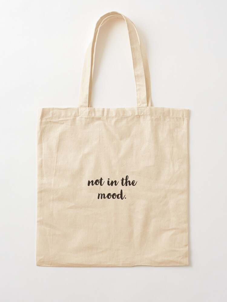 mood tote bag