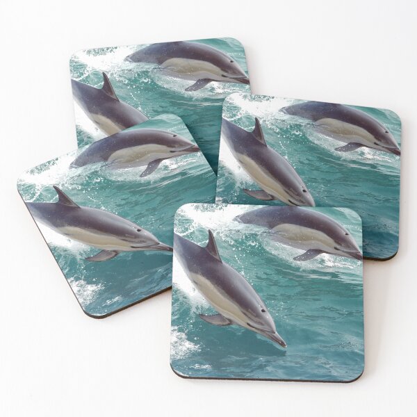 Item preview, Dolphins Swimming in Monterey Bay California designed and sold by PlanetPrints.