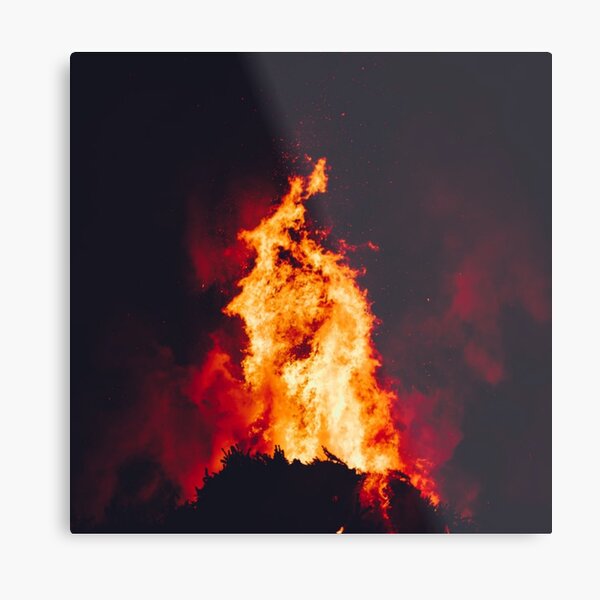 Eternal Flames Metal Print