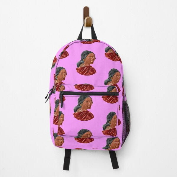 Item preview, American Indian lady and baby on Pink (Sacagawea) designed and sold by articlave.