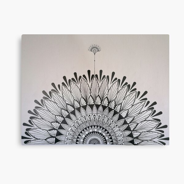 Half Mandala Wall Art for Sale