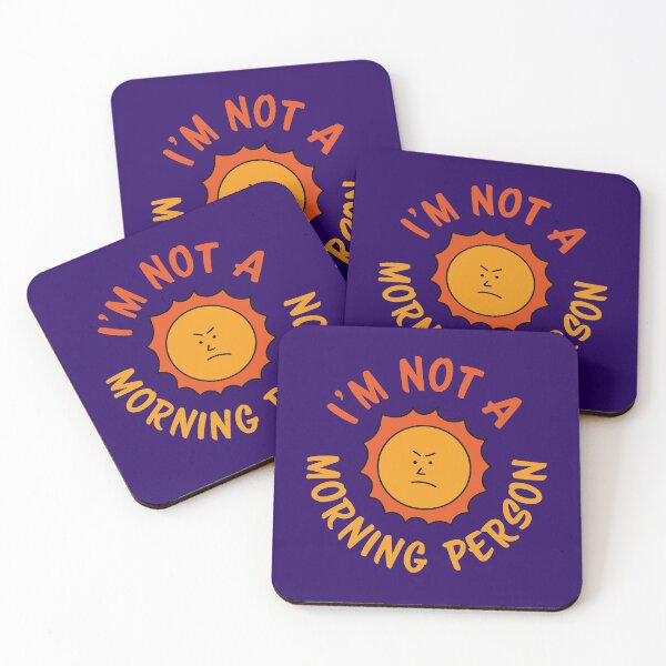 Item preview, I'm Not A Morning Person designed and sold by Sketchypenface.