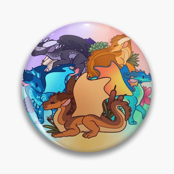 Chibi Dragonets of Destiny Pin