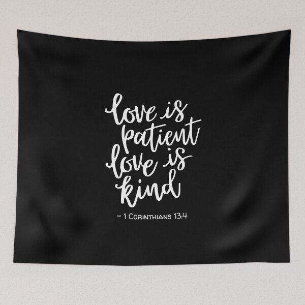 Item preview, Quote 1 Corinthians 13:4 designed and sold by amazingjoy.