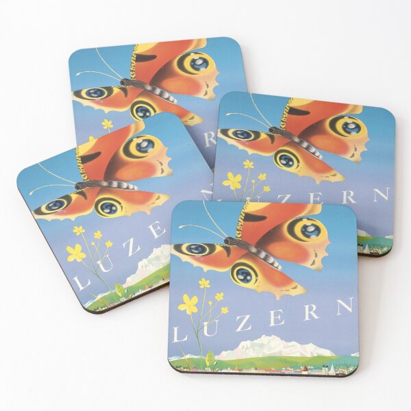 Item preview, Luzern Schweiz retro poster designed and sold by CorasPosters.