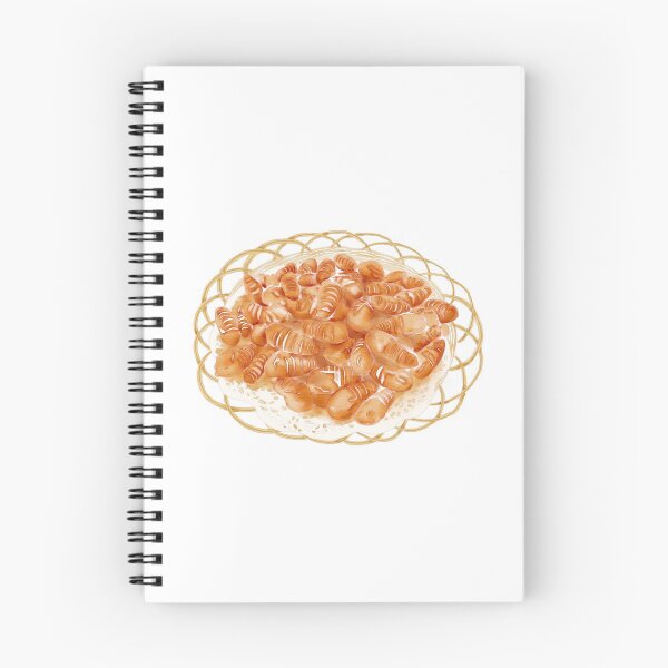Item preview, Watercolor Illustration of Chinese Cuisine - Deep-fried silkworm pupa | 炸蚕蛹 designed and sold by iswenyi.