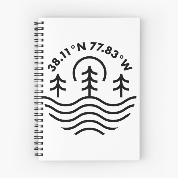 Item preview, Lake Anna Coordinates designed and sold by HalpinDesign.
