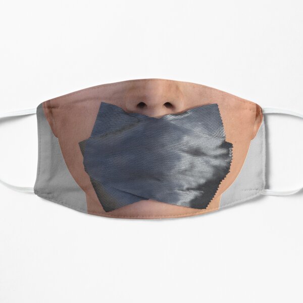 Can't Speak Flat Mask