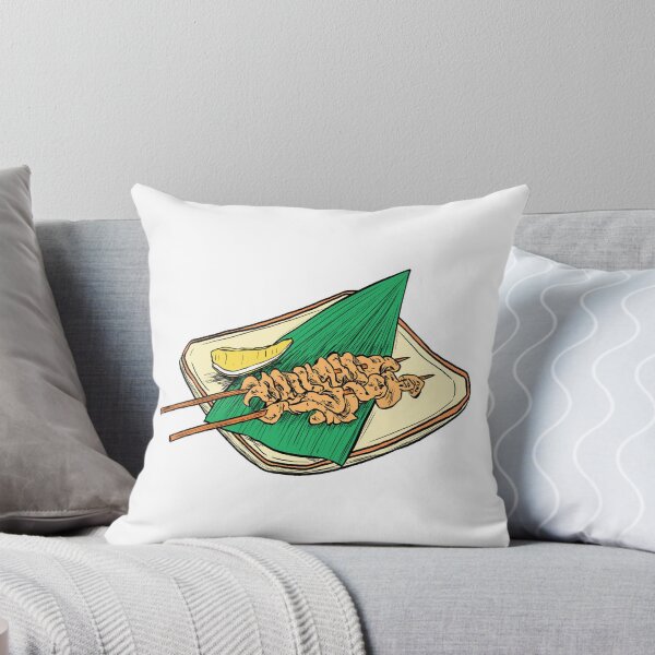 Item preview, Illustration of Japanese Snack - Salt grilled chicken skin | 盐烤鸡皮 designed and sold by iswenyi.