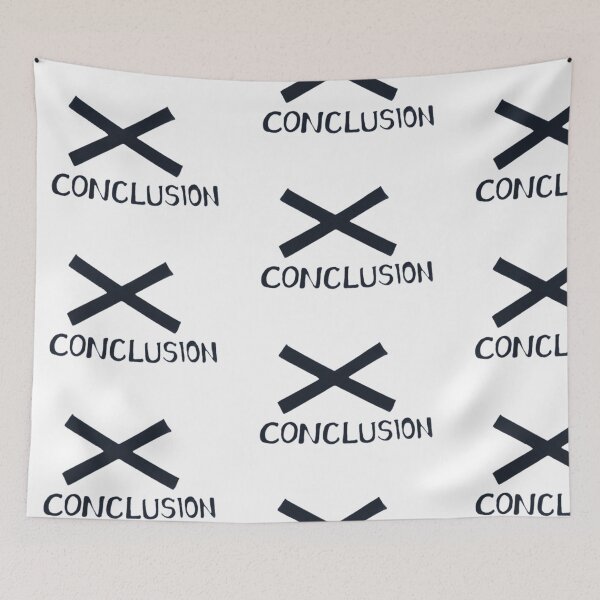 Item preview, Conclusion designed and sold by Ranz Doodles.