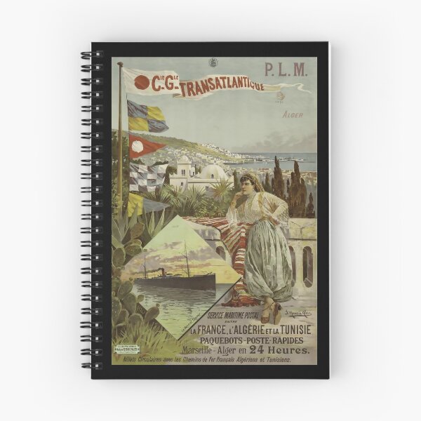 Item preview, PLM Alger retro poster designed and sold by CorasPosters.