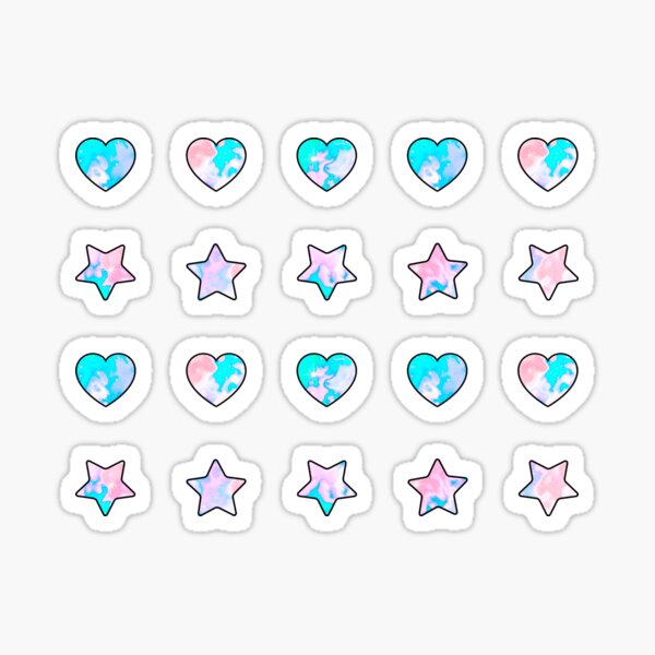 Mini Stickers Photos, Mini Stickers Hearts, Mini Star Stickers