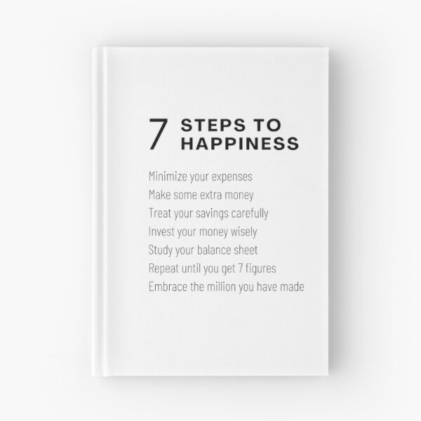 Item preview, 7 steps to happiness by Cynical Joe designed and sold by Cynical-Joe.
