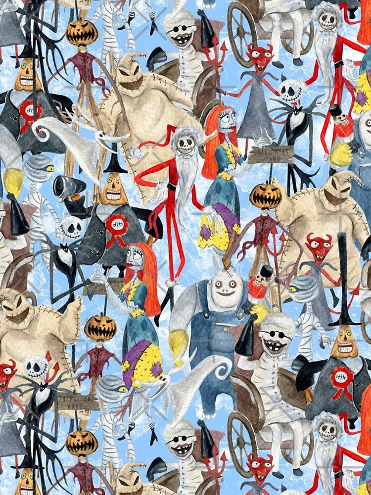 Nightmare Before Christmas Halloweentown by americana-style