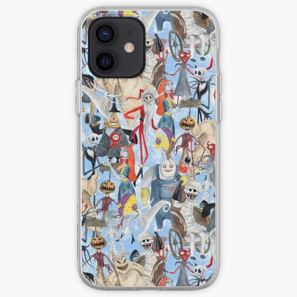 Nightmare Before Christmas Halloweentown iPhone Soft Case