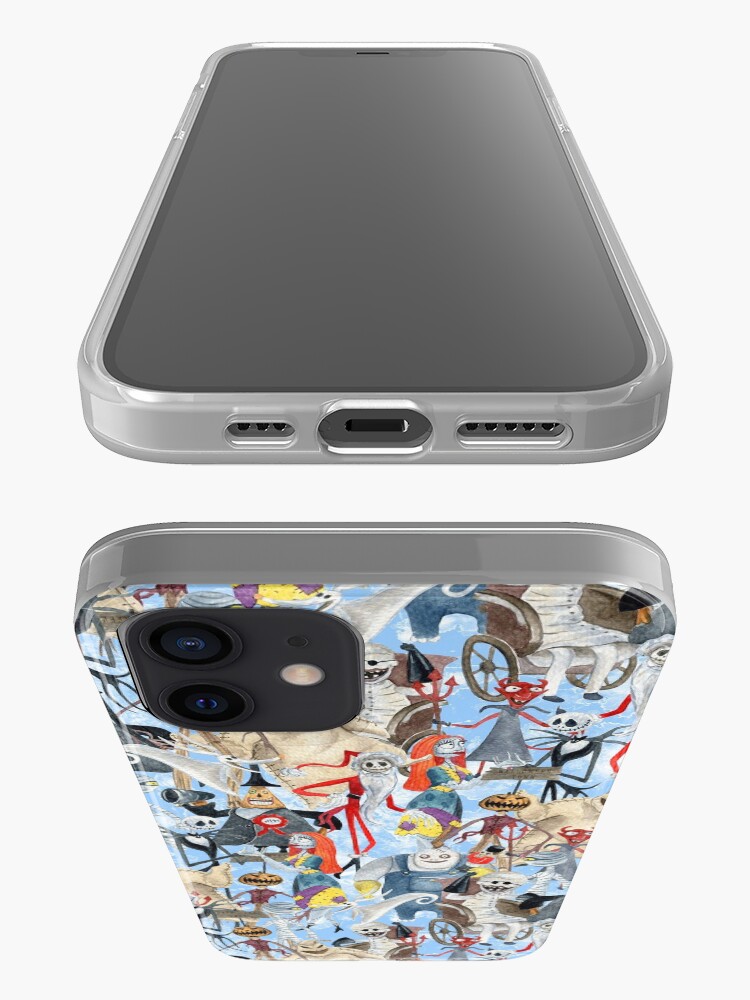 Alternate view of Nightmare Before Christmas Halloweentown iPhone Case & Cover