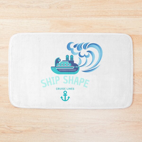 Item preview, Ship shape cruise lines designed and sold by Mad Catter Studio.