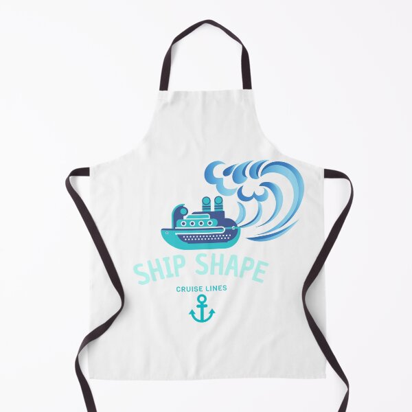 Item preview, Ship shape cruise lines designed and sold by Mad Catter Studio.